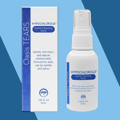 Hypochlorous Eyelid Cleansing Spray for Lashes & Eye Care – 55mL