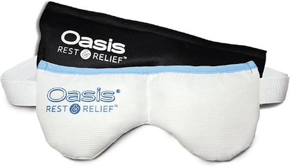 Hot and cold therapy eye mask for dry eyes relief